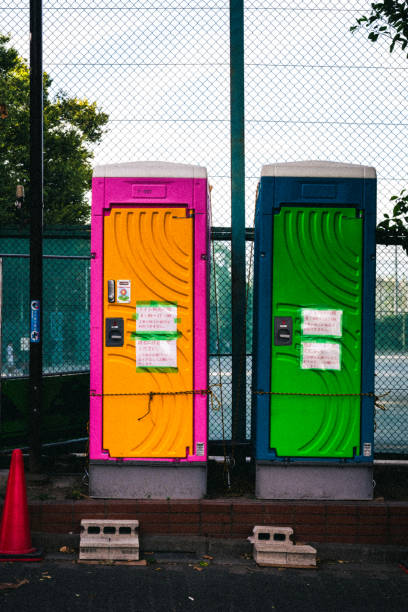 Porta potty delivery and setup in Franklin, NC